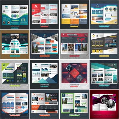 【企業(yè)必備】59套三折頁(yè)矢量設(shè)計(jì)素材 高效呈現(xiàn)產(chǎn)品與服務(wù)魅力